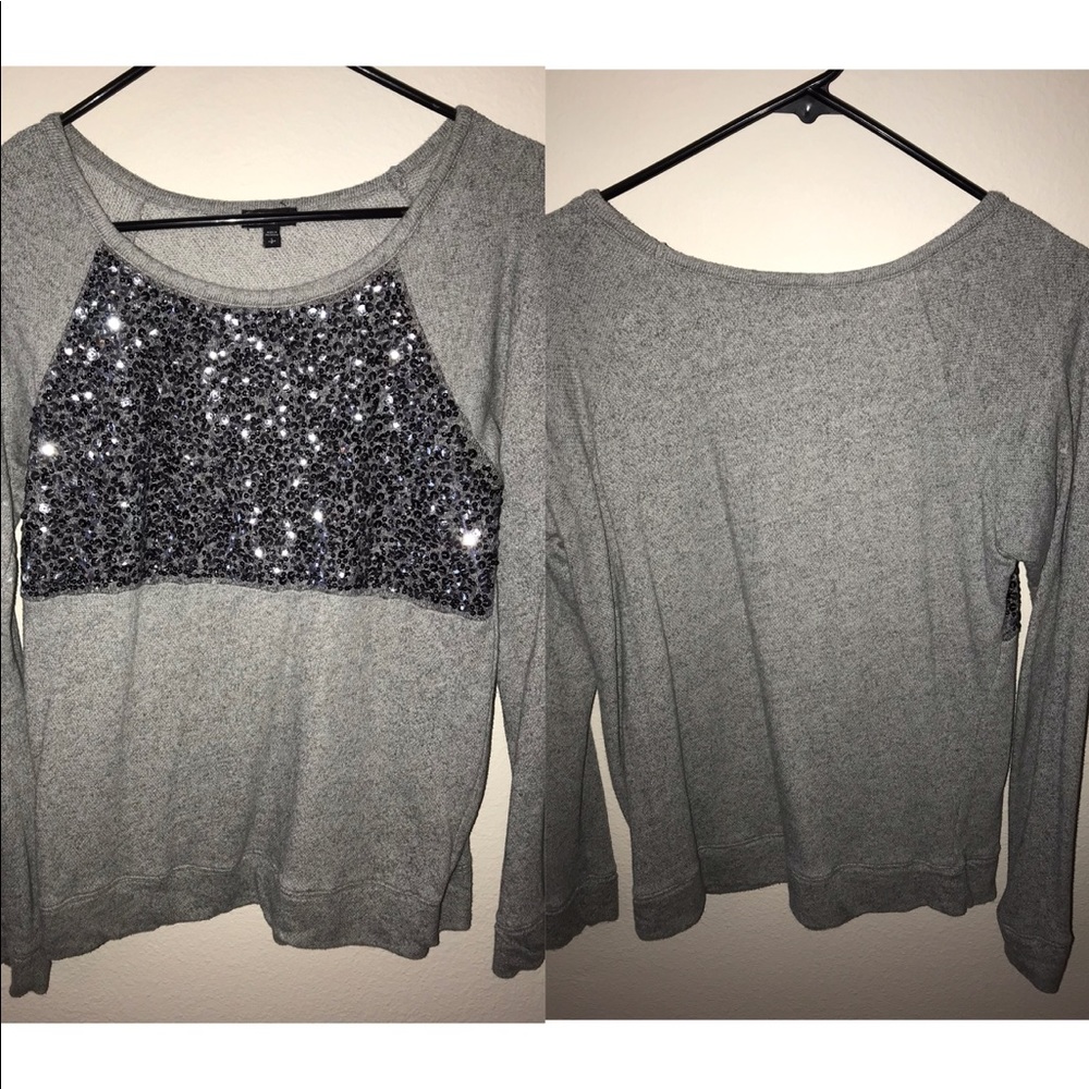 Express sequenced sweater